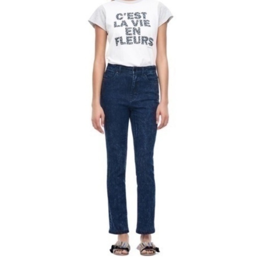 LA VIE REBECCA TAYLOR Ines Acid Ink
Wash Jeans